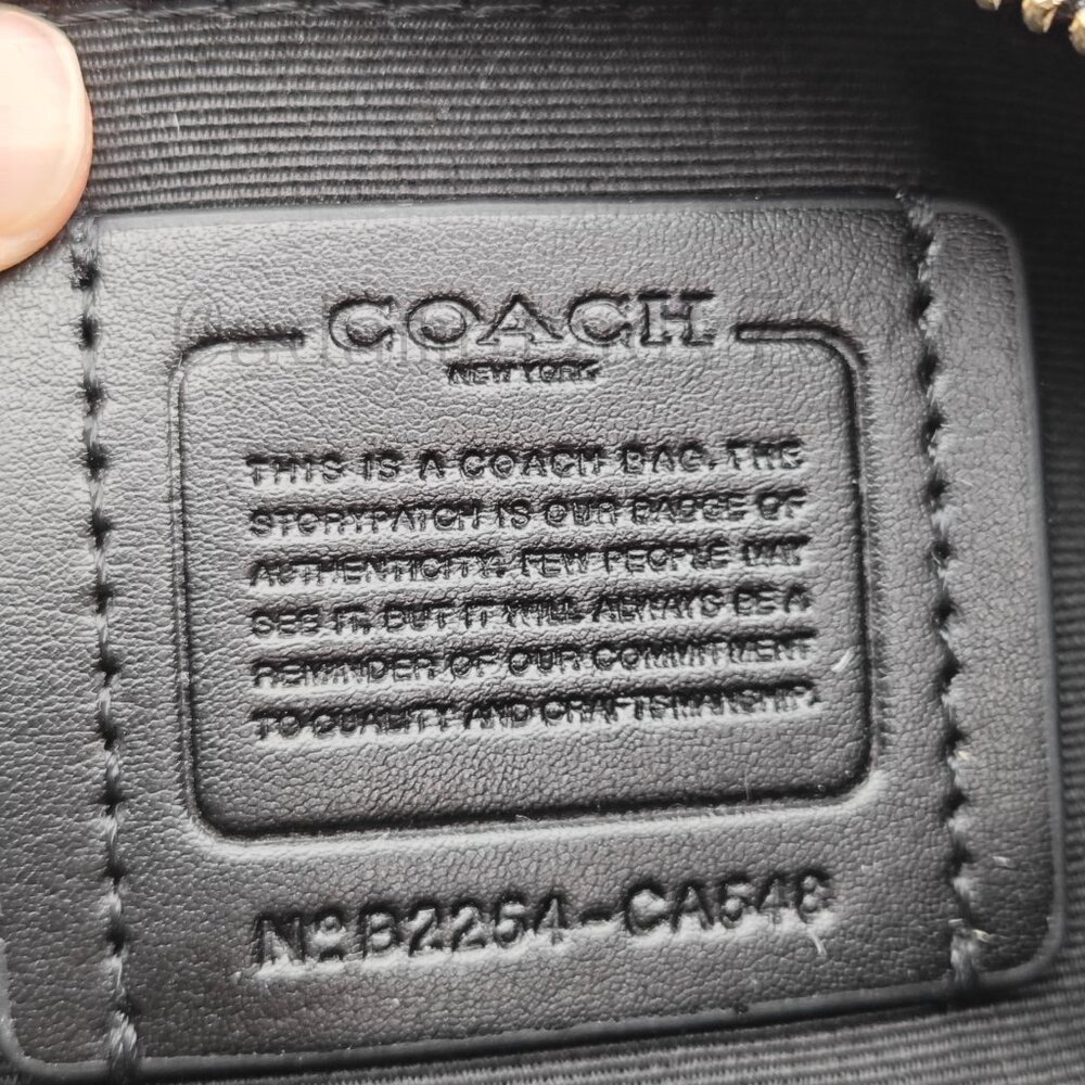 Coach Teri shoulder bag black - Picture 12 of 13